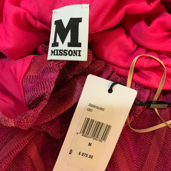 Missoni sleeveless dress with metallic threading. Size M. NWT - Picture 6 of 7